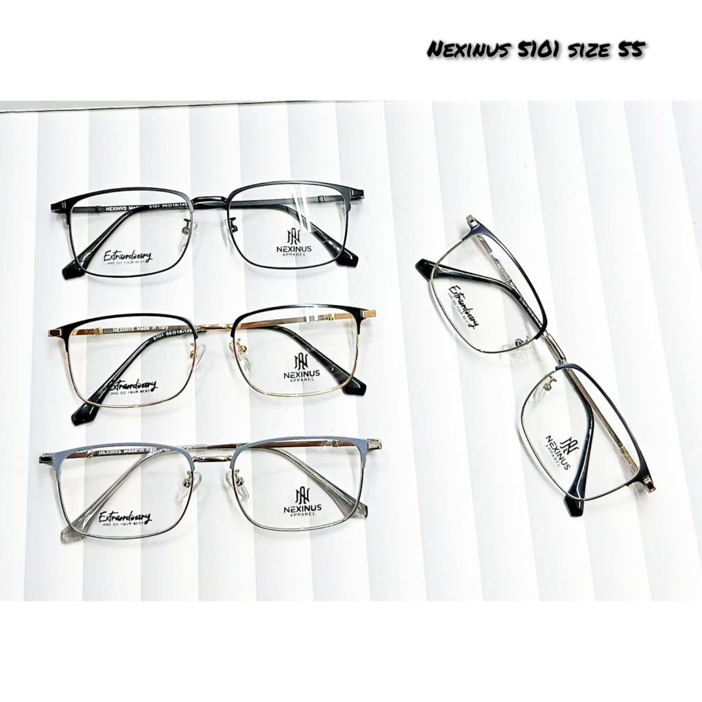 Titanium Eyeware Nexinus 5101 Size 55