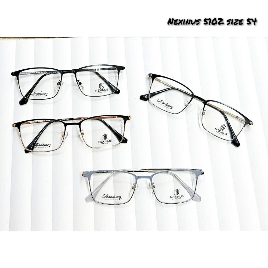 Titanium Eyeware Nexinus 5102Size 54