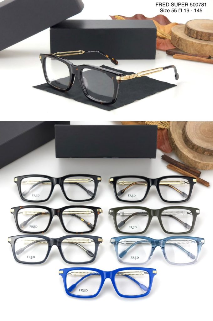 Titanium Eyeware Fred Super 500781 Size 55 19-140